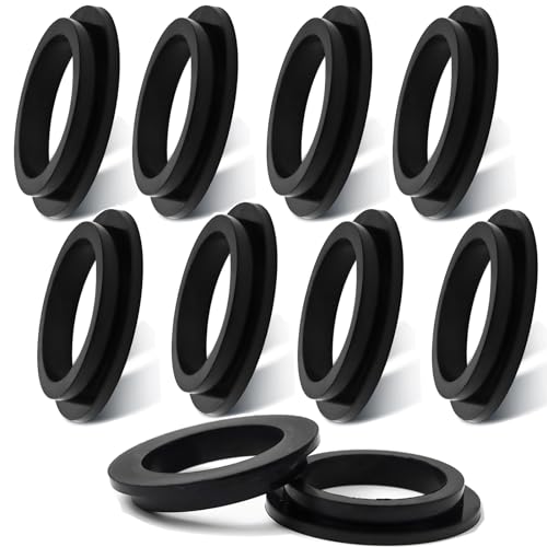 Skeadex 10 Stück Pool Filterpumpe Pool L Form O Ringe Ersatzteil Pool Sandpumpe für Intex Pool Gummi Dichtringe Unterlegscheiben Pool Zubehör für Intex Sandfilterpumpen Ersatzteile (10pcs)