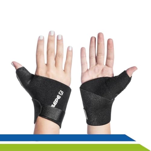 Dilepé Munhequeira Em Neoprene Com Protetor De Polegar Cor Preto Tamanho Único |