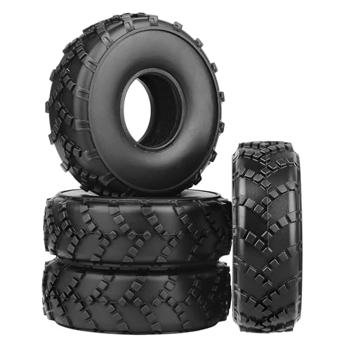 Frihobby 1.0 Soft Sticky All Terrain Tires 62mm For Trx4m Axial Ax24 Scx24 Fc...