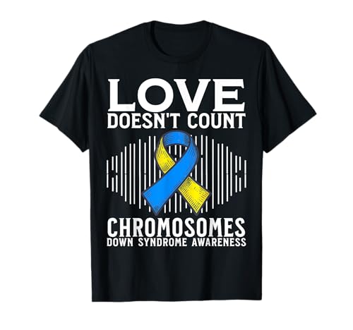 Down Syndrome Awareness Mom Dad Support Down Syndrome Gifts Camiseta