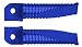 Yana Shiki A2868BU Blue Front OEM Style Foot Pegs for Suzuki Motorcycles