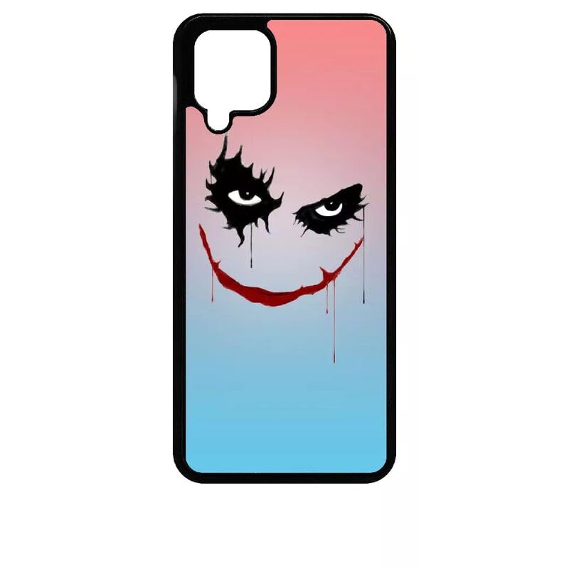 Coque pour Galaxy A12 Joker Noir : Housse fine et élégante haute qualité motif sourire