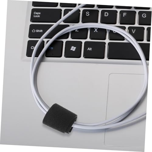 Uonlytech 2rolls Cable Ties Sticky Cord Organizer para sujeción bajo escritorio miniatura 7