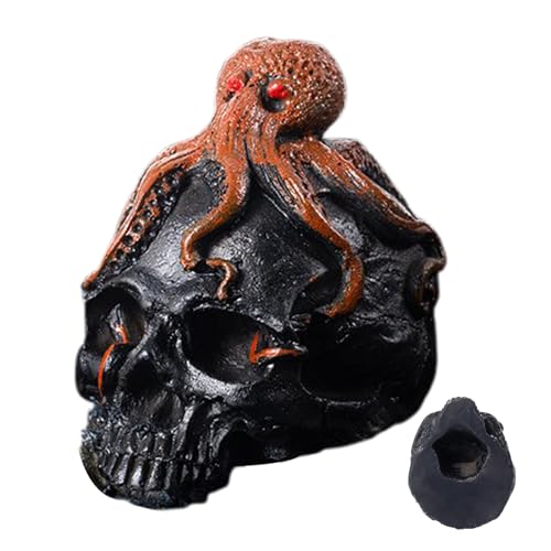 Genérico Silbato De La Muerte Azteca - Herramientas De Supervivencia Antiguas,Silbato De Calavera Sonoro para Halloween | para Senderismo Picnic Exteriores Coleccionistas Meditacion Fiestas