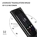 ESIYI Mini AI Translator Device with Camera Translation Function, 106 Languages Instant Two-Way Voice Translation, Noise-Cancelling…