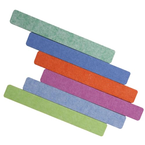 Uonlytech 1set Felt Bulletin Board Strip Self-Adhesive Classroom Pin Boards for Wall Strips Pushpins for Office School and Home Organization