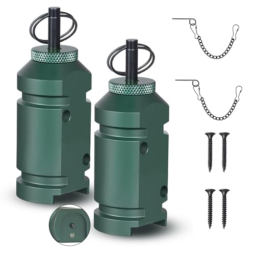 Perimeter Trip Alarm,12 Gauge Camping Trip Wire Alarm Device with 4pcs Screws,Early Warning Security System for Outdoor and Property Safety/Bear Deterrent -Dark Green (Adapter Not Included