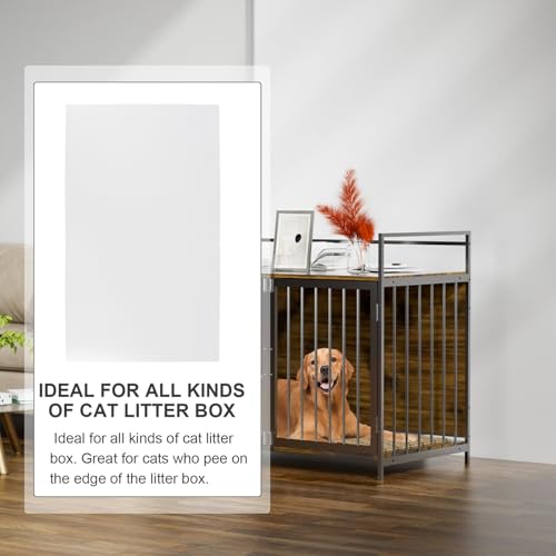 Accessoires litière chat HEMOTON pour garder un sol propre sans projection - 5