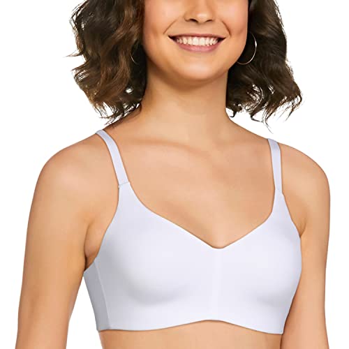 Image of Marks & Spencer Solid White Polyester Womens Flexifit Non Wired Full Cup Bra
