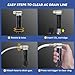 Upgraded Drain Device, AC Drain Line Cleaner Device, AC Drains Line Unclogger Tool, with 6 Unthreaded CO2 Cartridges, with a Flexible Hose to Clear All HVAC Clogs,20 Gram Unthreaded CO2