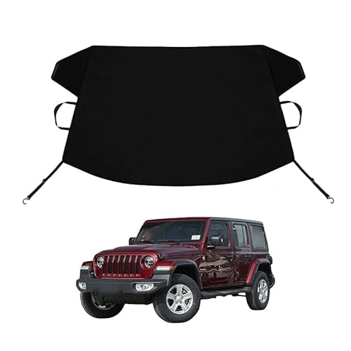 Wrangler/Rubicon/Gladiator JK JKU JL JLU Custom Windshield Cover for Ice