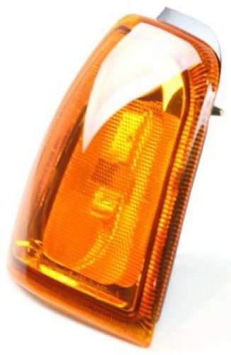 Dat Auto Parts Front Left Driver Side Corner Park Signal Lamp Housing Light Replacement For 2001-2005 Ford Ranger Amber Lens Fo2520168 1L5Z15A201Ba #TOP1