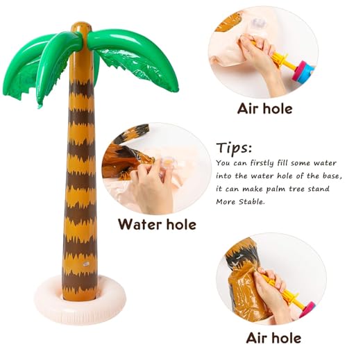 R-HORSE-Inflatable-Palm-Tree-Flamingo-Banana-Beach-Ball-Parrot-Beach-Pool-Toys-for-Tropical-Hawaiian-Luau-Party-Summer-Pool-Beach-Party-Decorations R HORSE Inflatable Palm Tree Flamingo Banana Beach Ball Parrot Beach Pool Toys for Tropical Hawaiian Luau Party Summer Pool Beach Party Decorations