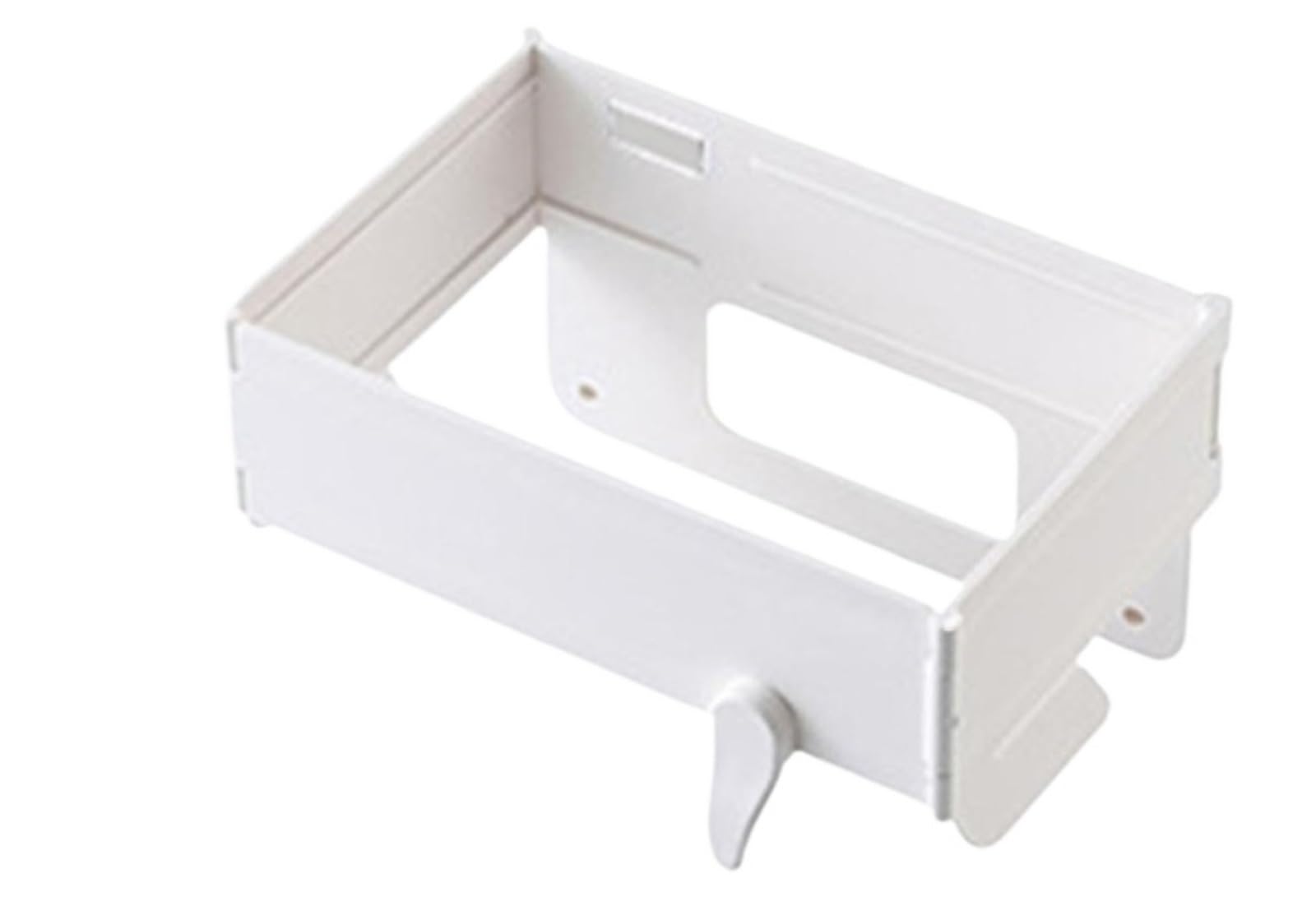 Estante Colgante for Bolsa de Basura, Soporte for Cubo Cocina, for portátil for armarios baño y hogar, 3 uds para Bolsas(White)