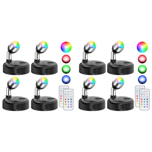 Éclairage d'arbre à changement de couleur sans fil pour illuminer les coins sombres du salon