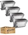 Lightdot 4Pack 120W LED Wall Pack Lights, ????????????-???????????????? ???????????????????????? ???????????????????????????????? Dusk-to-Down Photocell, ???? ???????????????????? ???????????????????????????????? 18000Lm [Eqv. 600W MH/HPS] 5000K Outdoor F