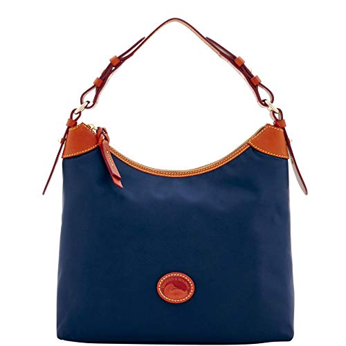 Dooney & Bourke Nylon Large Erica Shoulder Bag, Navy