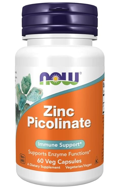 Now Zinc Picolinate For immune Support 60 Veg Capsules (B0CNRBZQ1V) Amazon Price History, Amazon Price Tracker