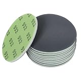 10 Stück Mesh Net Schleifpads Schleifscheibe feines Schleifpad Rund Ohne Loch Trockene Schleifscheiben Exzenterschleifer (5 Zoll)