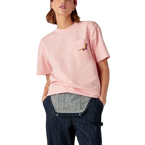 Dickies Unisex BCA Heavyweight Pocket Tee, Quartz Pink, S at