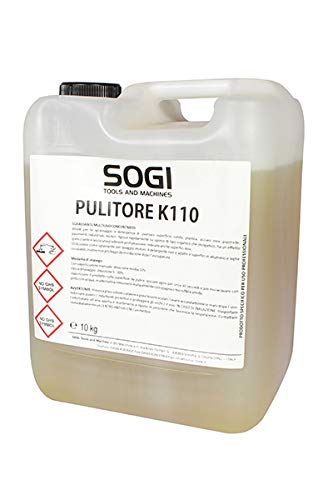 SOGI K110-10KG - Líquido desengrasante limpiador ultraconcentrado para bañera limpiadora (10 kg)