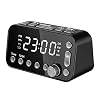 Noblik Digitale wekker op bed, led-klok met dubbele USB-DAB/FM-radio, 3-traps helderheid instelbaar, dual wekker-instelling
