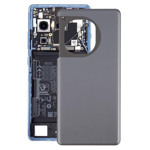 Reparar cristal roto OnePlus 12R con esta cubierta trasera de batería negra