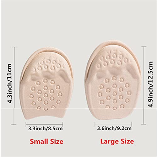4 pares de rellenos ajustables para dedos con plantilla acolchada miniatura 6