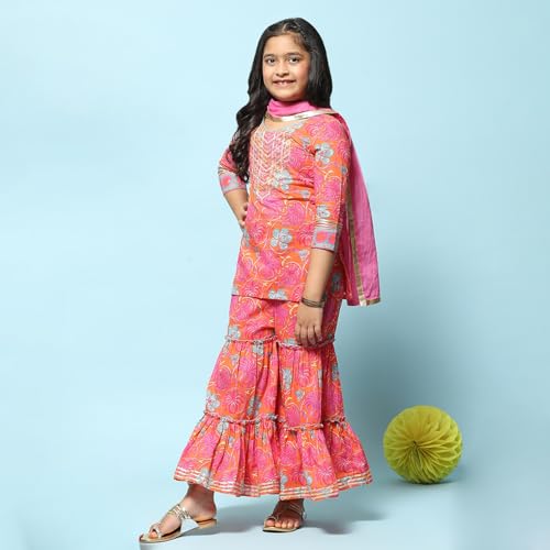 Image of BIBA Girls Salwar Suit Set