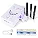 Produktbild Weiße Zähne, DAMENIE Teeth whitening kit, Zahnweiss Bleaching für Zähne Zahn Bleichen Whitify Bleaching, Professionell Natürlich Zahnaufhellung Set Mit 32x Hochwertig Led & 3 Zahnbleaching Gel