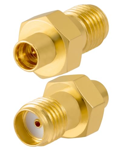 2 adaptadores SMA Hembra a SMP Macho miniatura 4