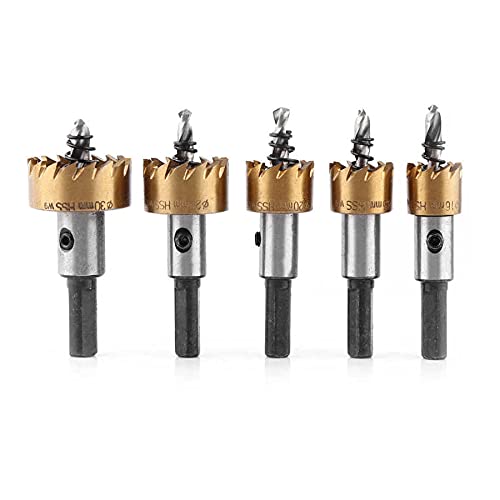 Juego de 5 brocas para metal y madera miniatura 3