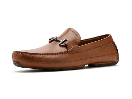 Cole Haan Mens Shoes - Hutchinson Grand Bit Driving Loafer British Tan Leather/Java 12-M US