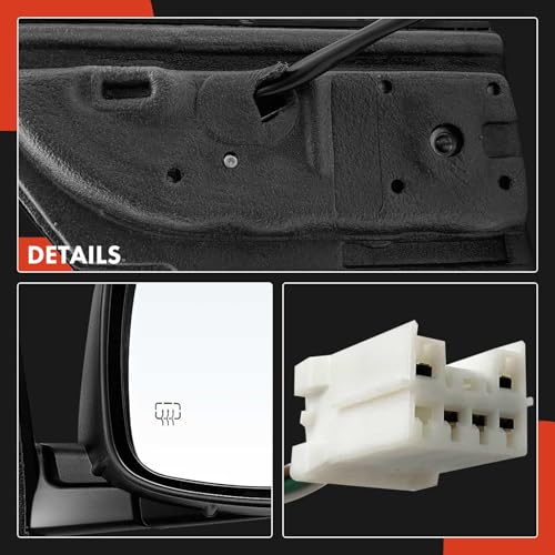 A-Premium Passenger Side Power Door Mirror Compatible with Dodge, Chrysler by A-Premium - Used condition - Image 3
