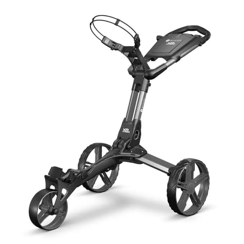 Image of Motocaddy QB2 Golf Push Cart 2026 - Compact 2-Step Folding 3 Wheel Golf Push Cart, Lightweight Walking Golf Cart for Golf Bags, Easy Push Golf Caddy with Adjustable Handle & Storage