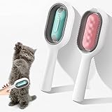 Durable Material: Der gesamte Körper des reinigungsbürste für tierhaare ist aus ABS und Silikon gefertigt, und die maßgeschneiderte Silikon-Massageschicht ermöglicht Haustieren die Fellpflege. Der ergonomische Griff ist rutschfest, was für eine bequemere Einhandbedienung und eine stabile Mitte sorgt der Schwerkraft