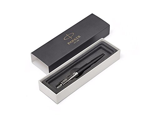Image of Parker Medium point Ballpoint Pen, Violet and Chrome (1953195)