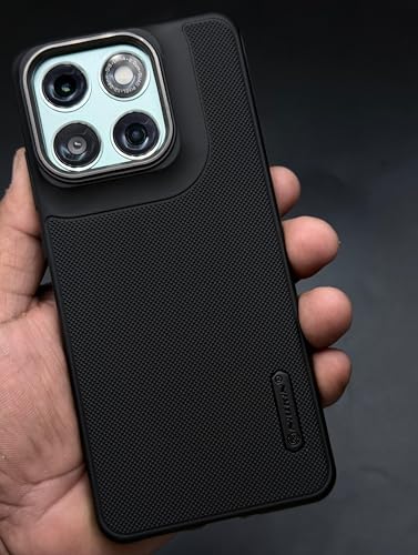 Image of NIUKIN Super Frosted Shield Pro Soft Mobile Back Case for Motorola Edge 70 Fusion | Shockproof Scratchproof Cover | Black