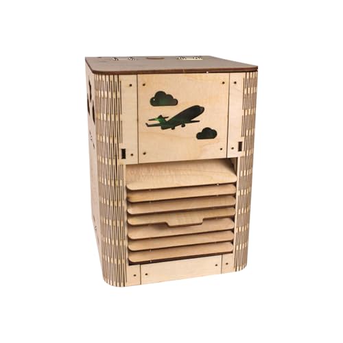 STEM -Spielzeug - Luftkühlkit, wissenschaftliche Skill Builder | Electric Project Assembly Spielzeug Kitt Interaktive Lernerfahrung Material, tragbares Erkundungsspiel mit Geburtstagsfeier -Szenario N