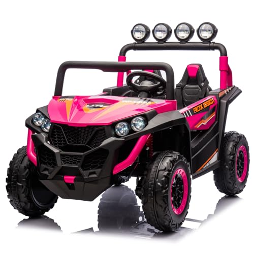 Kids 2-Seater 4WD Ride-On UTV with Remote & Lights
