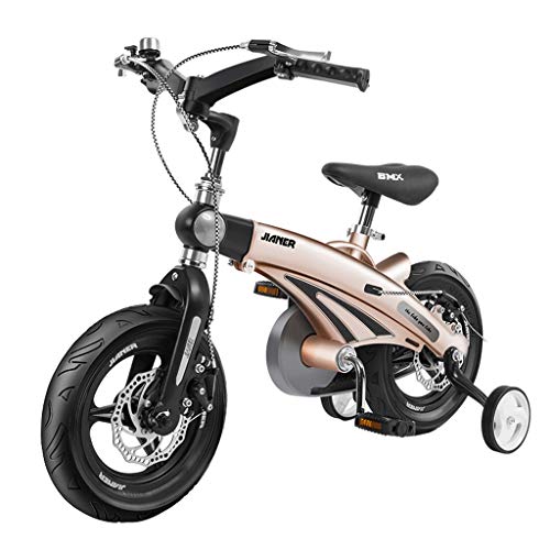 WGYAREAM Kinderfahrrad Jungen Mädchen Fahrrad Kleinkind-Fahrrad Kinder Fahrrad Folding Tragbarer □ Compact-Mädchen des Jungen des Kinderfahrrad Skalierbares Design for Kinder Alter 2-9 Jährige