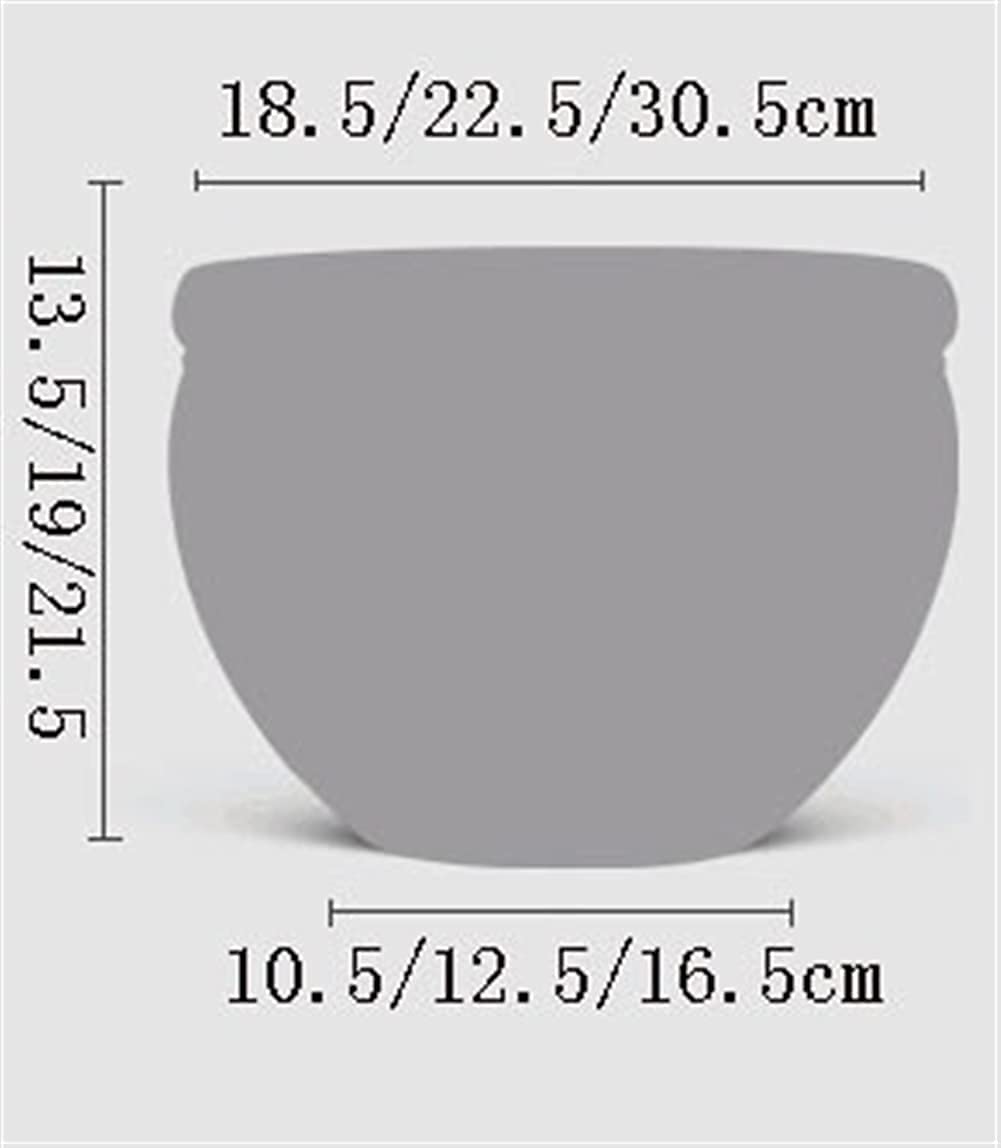 Bardzo duża ceramiczna doniczka, klasyczny niebiesko-biały porcelanowy wazon, wykwintna chińska niebiesko-biała porcelanowa doniczka, ceramiczna doniczka stołowa, ceramiczny pojemnik na kwiaty