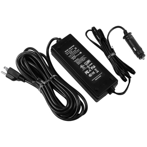 12V Power Supply Converter Adapter Plug for GMG Green Mountain Grill Jim Bowie Daniel Boone Davy Crockett Prime/Prime Plus Grill P-1001 P-1266 Power Cord Replacement Part for Ledge Peak Trek