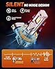 forenner Latest Upgraded H11/H9/H8 9005/HB3 Light Bulbs, Ultra Brightness 6500K Cool White, H11 9005 Fog Light Bulbs, 1:1 Mini Size Front Fog Lamps, Play-N-Plug, Pack of 4 #3