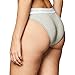 Calvin Klein Women's CK One Cotton Bikini Panty, Grey Heather, S