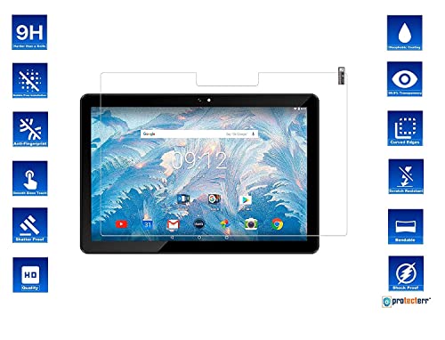 Image of Unbreakable Screen Protector Guard for Acer Tab One 10 T4-129L 10 inch inch - Anti-Scratch, Smudge Proof, HD Clear, Bubble Free - Premium Protection (Not a Tempered Glass)