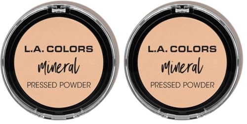 Image of L.A. COLORS Mineral Pressed Powder, Fair, 0.26 Ounce (0081555793722) (Pack of 2)