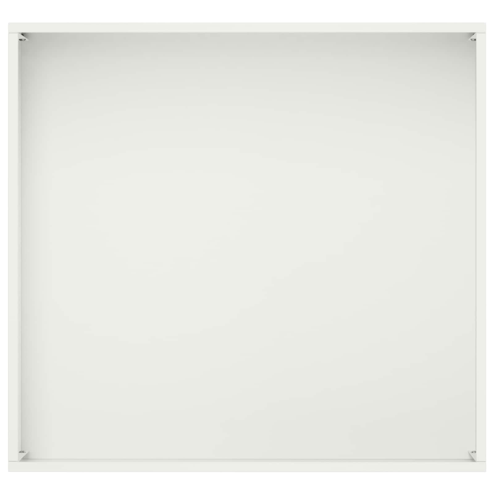 Generico Vaso da Giardino Bianco 50 x 50 x 49 cm,8005794