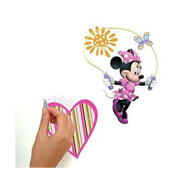 Joy Toy RM-Disney Minnie und Daisy Wandtattoo, PVC, Natur, 29 x 13 x 2.5 cm – Bild 5