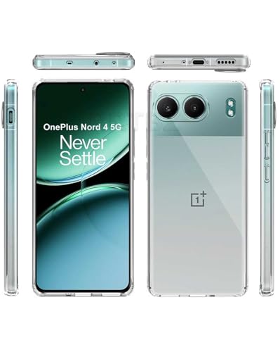 Image of Soft Silicone TPU Back Cover Compatible with OnePlus Nord 4 5G